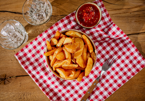 Chili-medový dip s Country Wedges Klasicky Pikantné