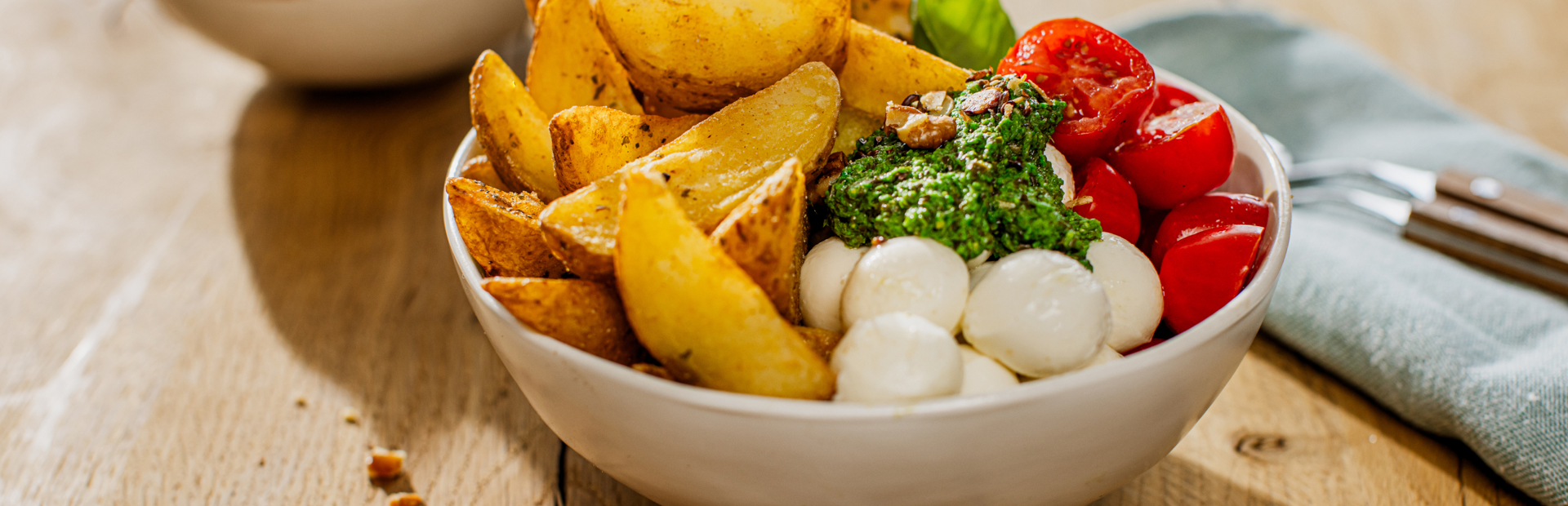 Pesto Wedges Bowl s Mediterrane Wedges